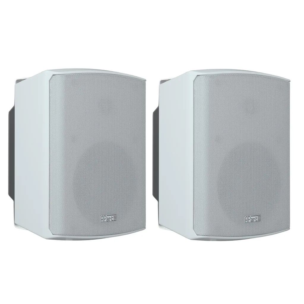 Ensemble Audio Biamp 60W Actif Réponse 45-20000 Hz Finition Blanche IR