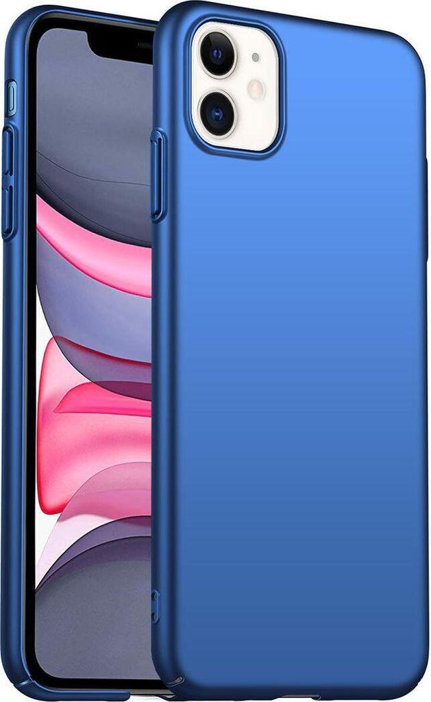 iPhone 11 Hülle, LaimTop Ultra Dünn Hart PC Matt Handyhülle Anti-Slip Anti-Fingerabdruck Schutzhülle für iPhone 11 Blau