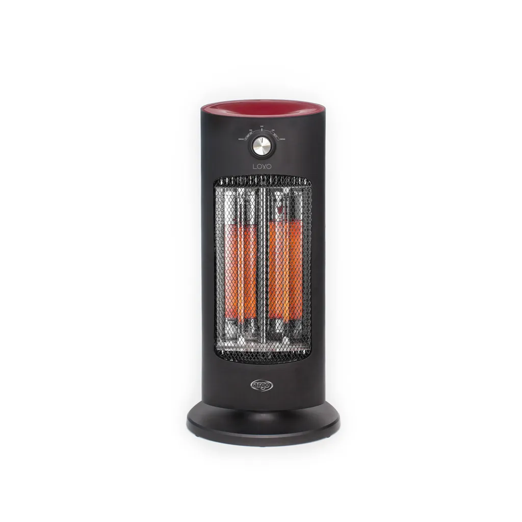 Chauffage d'ambiance électrique à quartz anti-froid 800W silencieux
