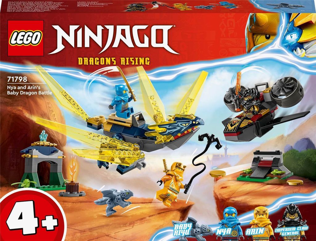 LEGO® NINJAGO® 71798 Souboj mezi Nyou a Arinovým dračím Obrázek produktu 