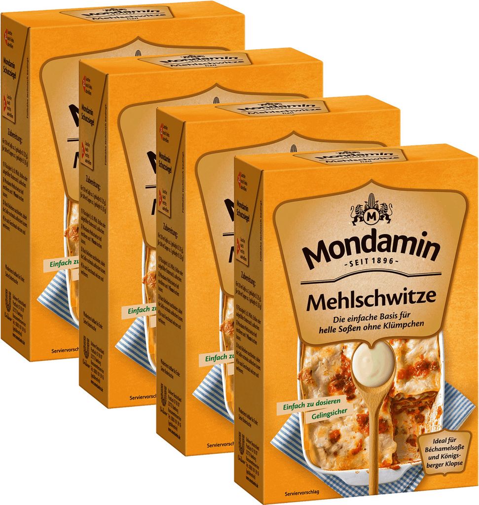 Mondamin roux classique clair idéal pour béchamel 250g pack Image du produit 