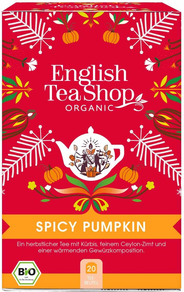 ETS - Wintertee 'Spicy Pumpkin', BIO, 20 Teebeutel