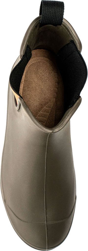 Fischer Damen Gummistiefel Stiefelette Stretcheinsatz 201033, Größe:38 EU, Farbe:Grün