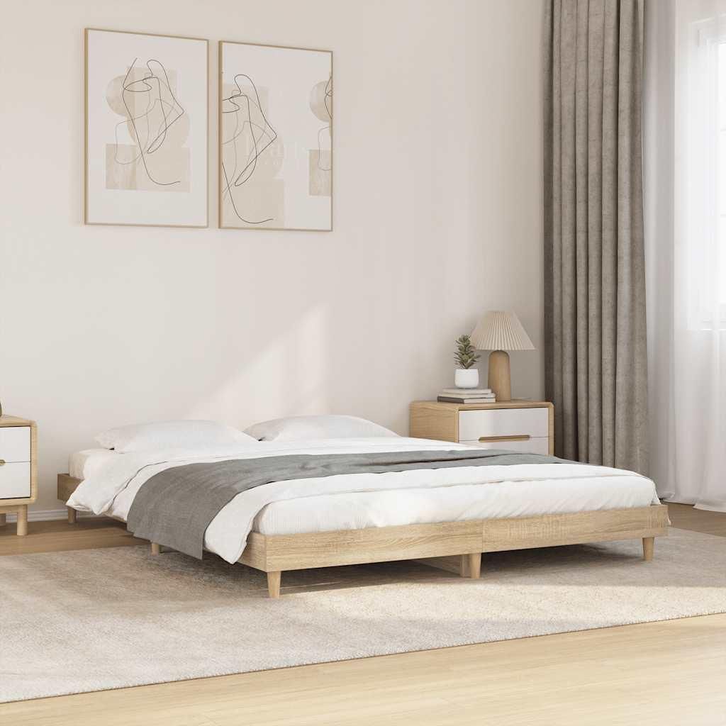 VidaXL 832040, Eiche, 143 cm, 2,03 m, 20 cm, 1400 x 2000 Produktbild 