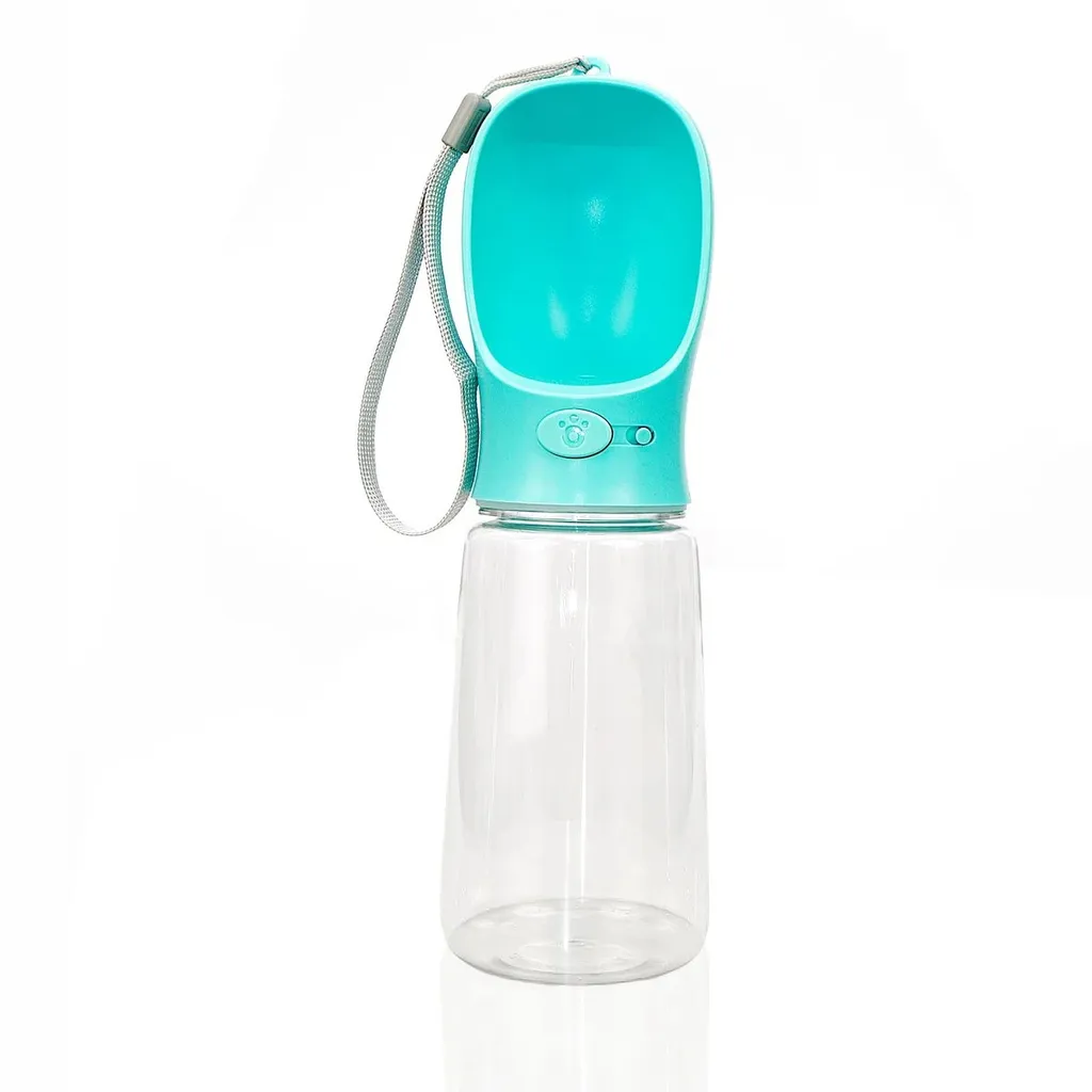 Borraccia Portatile Animali 300ml | Dispenser Acqua Cani e Pappagalli