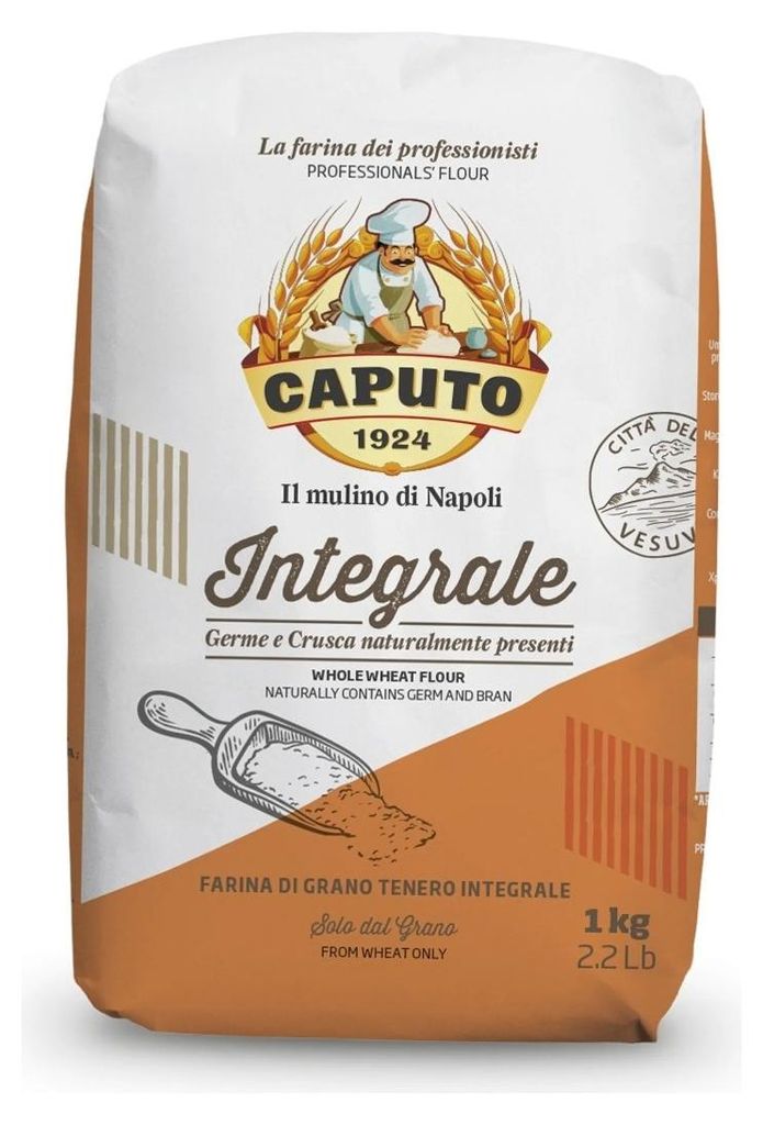 Mąka Caputo Integrale do pizzy, pełnoziarnista, włoska, Zdjęcie produktu 