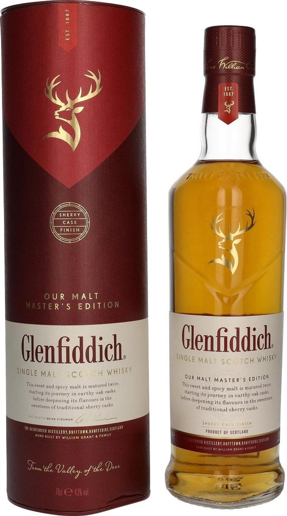Glenfiddich MALT MASTER'S EDITION Single Malt Scotch Whisky Image du produit 