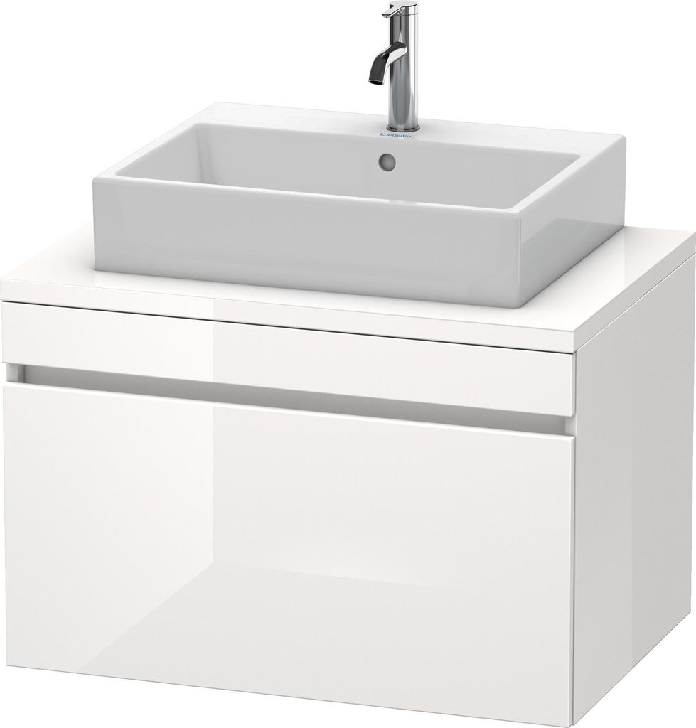 Duravit Konsolenunterschrank DURASTYLE 512 x 800 x 548 mm nussbaum natur/basalt matt