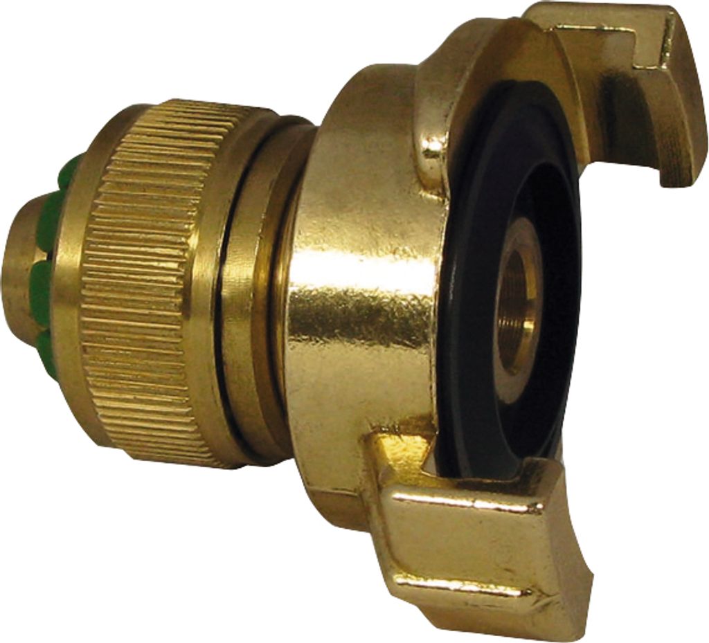 Übergangsstück für Schlauch 1/2'' : 12/15 mm (1/2 Zoll), ohne Stopp Anschluss: 12/15 mm (1/2 Zoll), ohne Stopp