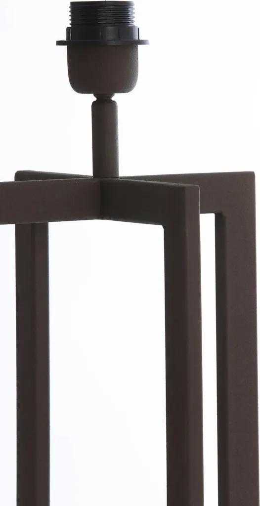 Light & Living Mace 8193582 - Lampe de table marron en métal E27