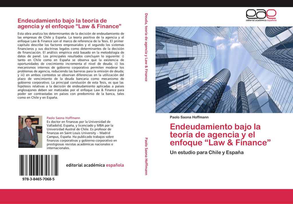 Endeudamiento bajo la teoría de agencia y el enfoque "Law & Finance"