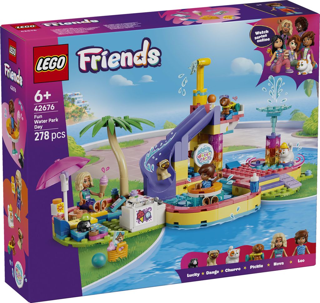 LEGO Friends Lustiger Tag im Wasserpark - Miniatur Spielset Produktbild 