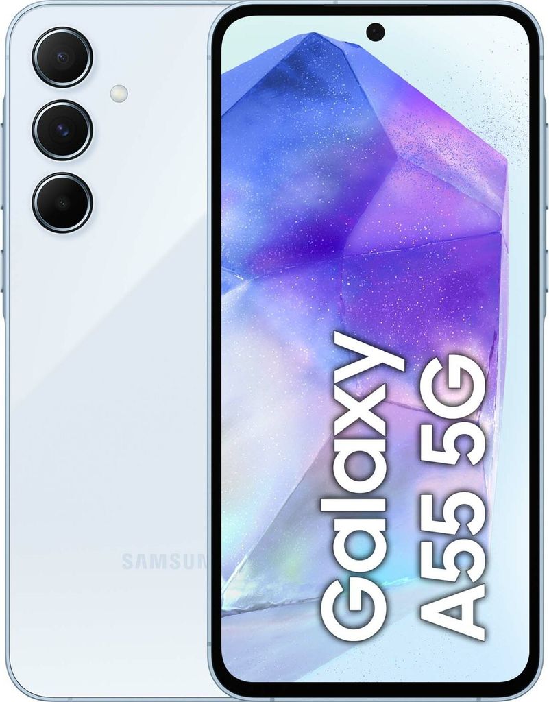 Samsung Galaxy A55 5G , 16,8 cm (6.6"), 8 GB, 256 GB, 50 Produktbild 