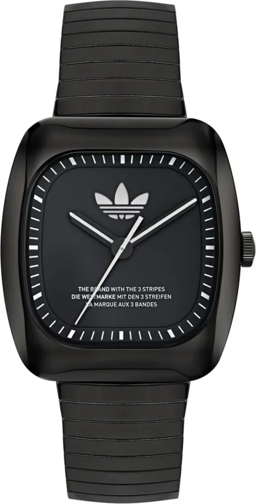 Montre bracelet Adidas Retro Wave One quartz pour homme et femme