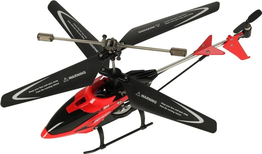 SYMA S5H Hélicoptère Télécommandé Rouge avec Décollage à une Touche