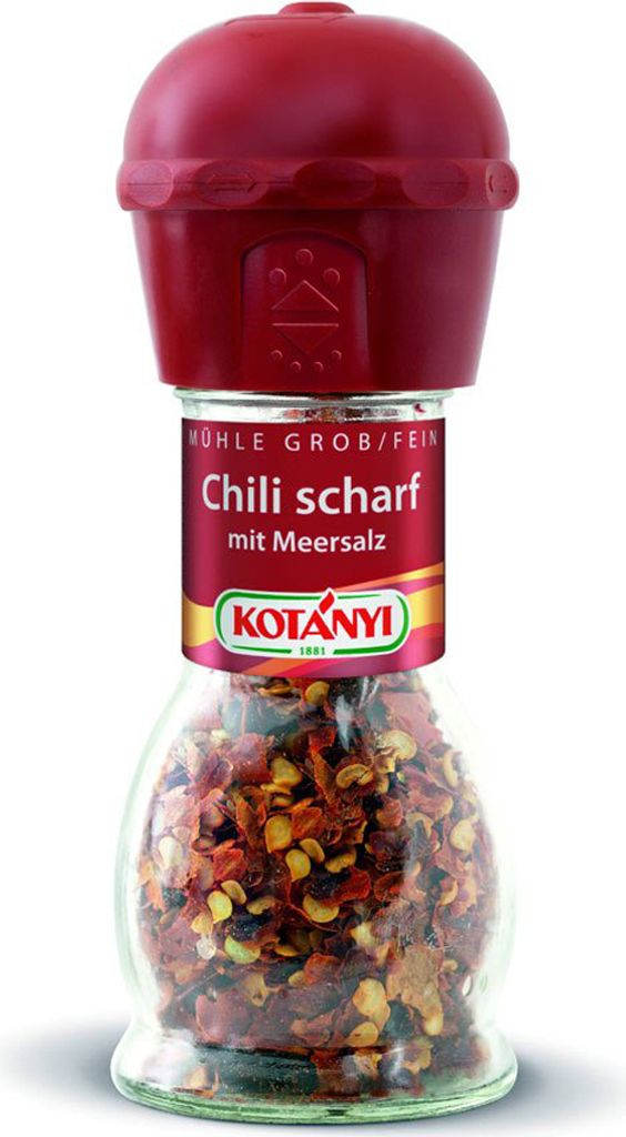 Peperoncino Kotanyi conmarino mix mulino Attenzione Immagine del prodotto 