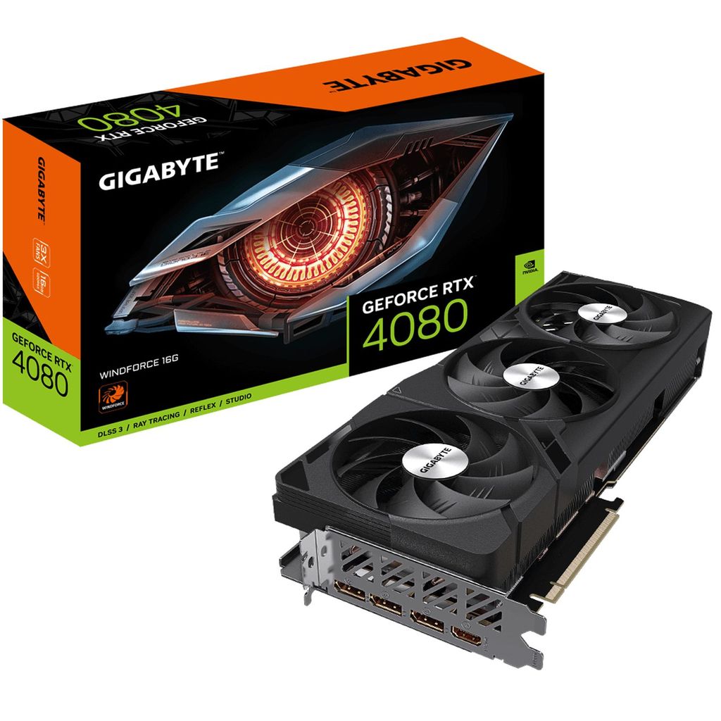 Gigabyte GeForce RTX 4080 WINDFORCE - Grafikkarten