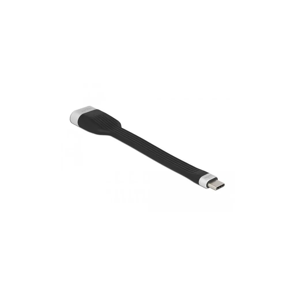 Delock 8672: Adattatore USB-C HDMI 4K Nero e Argento - Plug & Play
