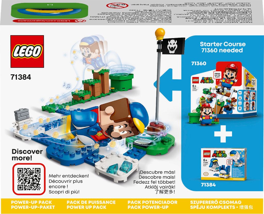LEGO 71384 Super Mario Pinguin-Mario Anzug Power Up Pack, Produktbild 8