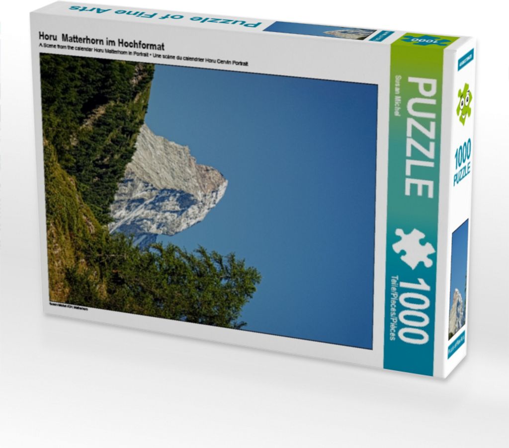 Calvendo Horu Matterhorn im Hochformat 1000 Teile Puzzle hoch 480x640mm, Michel Susan; 7357298
