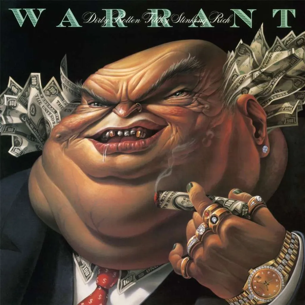 Warrant LP Dirty Rotten Filthy Stinking Rich Vinyle 180g Remastered