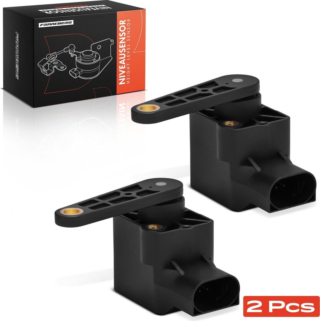 Frankberg 2x Sensor Luftfederungsniveau Vorne und Hinten für Mercedes-Benz E-Klasse CLS Viano FL Vito Bus EL HN 2002-2014