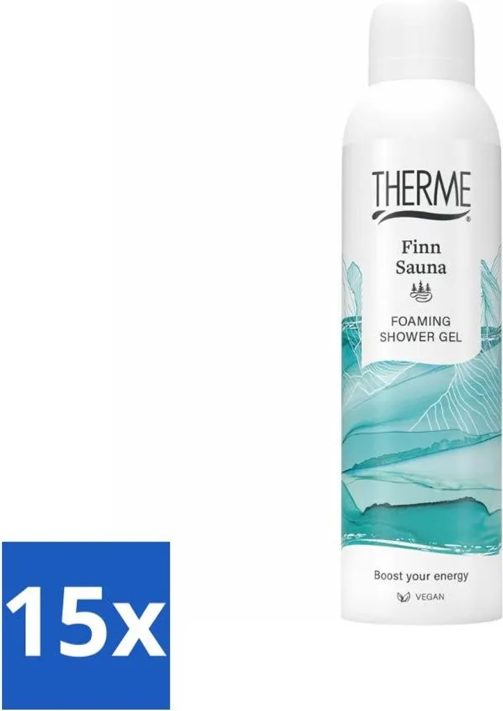 Offerta 15 Pezzi Therme Finn Sauna Gel Doccia - Ideale per Sportivi
