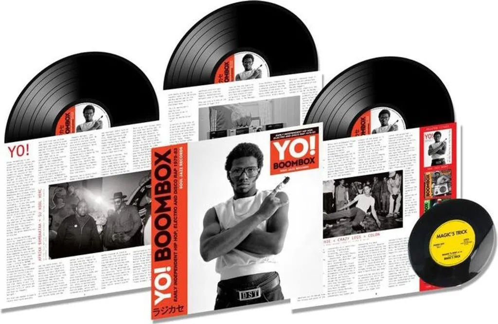 Vinyle Rap Rare 1979-1983 Oldie Sampler Yo Boombox Soul Jazz LP