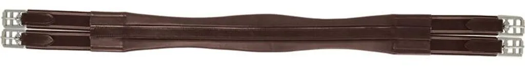Sangle de selle Atherstone en cuir marron 147cm pour cheval de sport