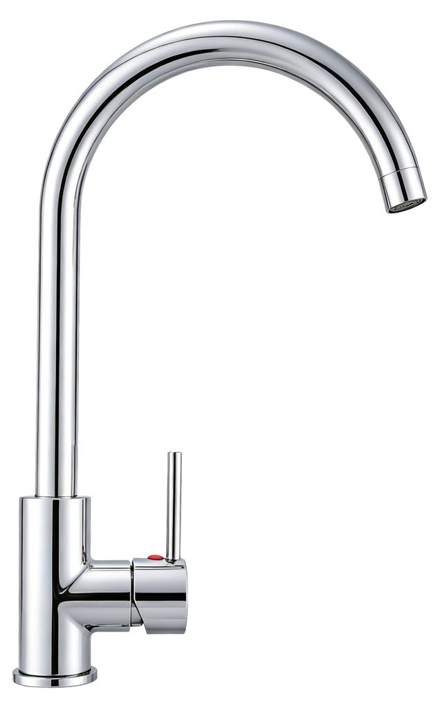 AICA Messingkern Küchenarmatur Einhandmischer 38cm Produktbild 