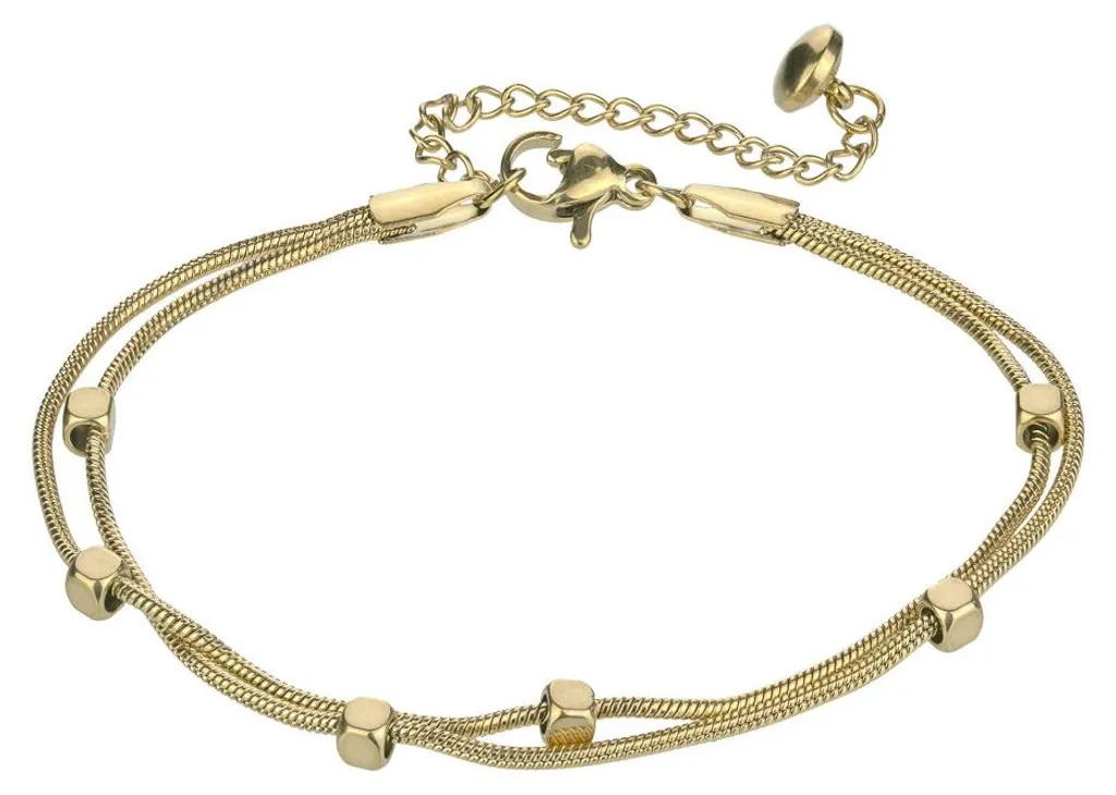Bracelet Femme Plaqué Or Idéal Cadeau Anniversaire Modèle Allie Chic