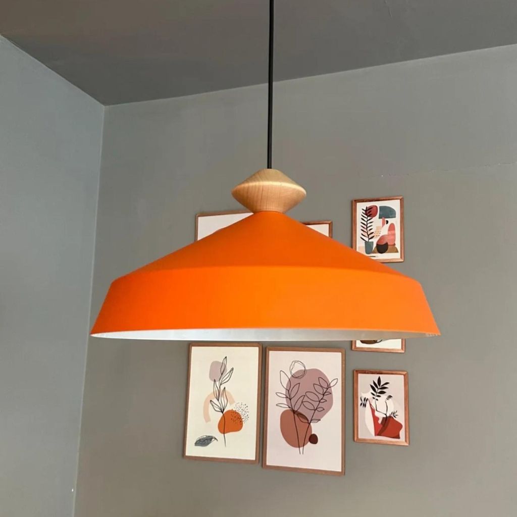 Lema Metall Ø37.5 cm, Innen, E27, Vintage Lampe