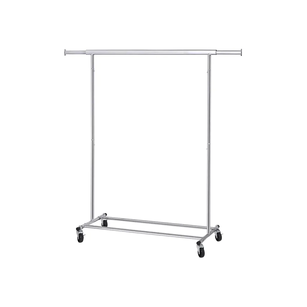 Organizzatore Armadio Kellie con Ruote - Metallo Argento 90kg