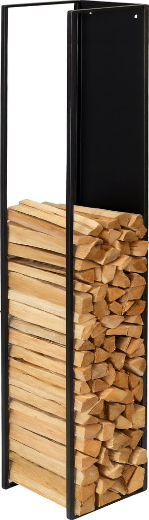 relaxdays Kaminholzregal Wandmontage