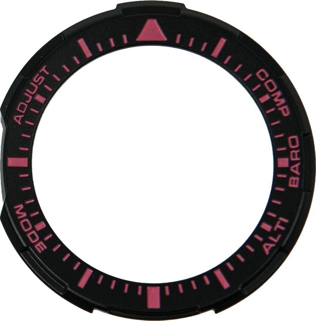 Bezel Casio Pro Trek schwarz/pink PRG-300 10500239 Produktbild 