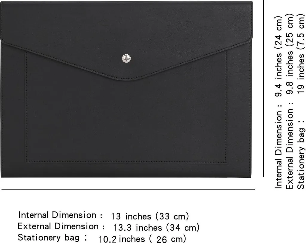 Organisez vos dossiers avec ce porte-documents A4 cuir extensible et robuste