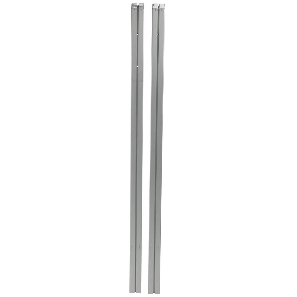 Sport-Thieme Badmintonpfosten für Bodenhülsen, Profil 80x80 mm