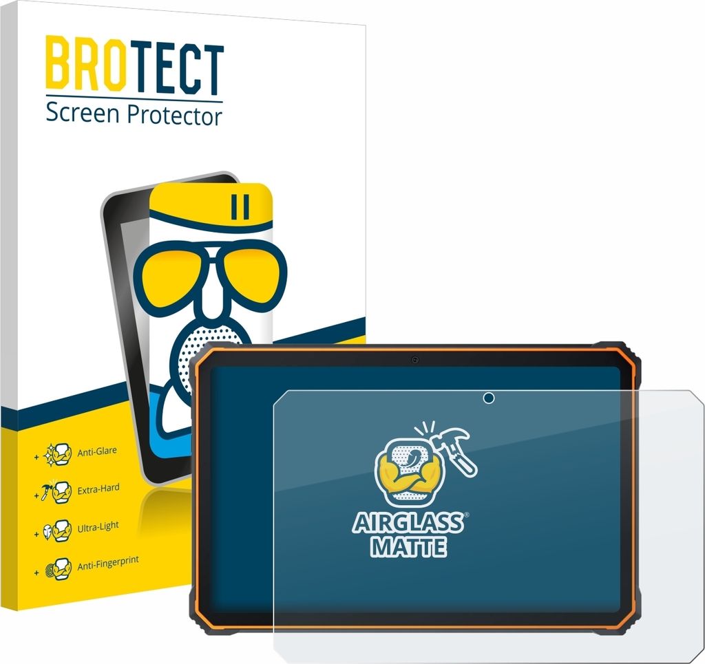 BROTECT Entspiegelungs Schutzglas für Blackview Active 8 Pro 10.36" Schutzfolie Panzer Folie Glas Display Schutz matt