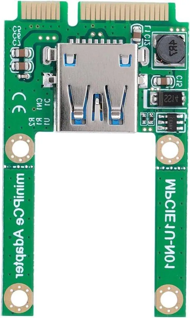 Carte d'extension Mini PCI-E pour conversion mSATA vers USB 3.0
