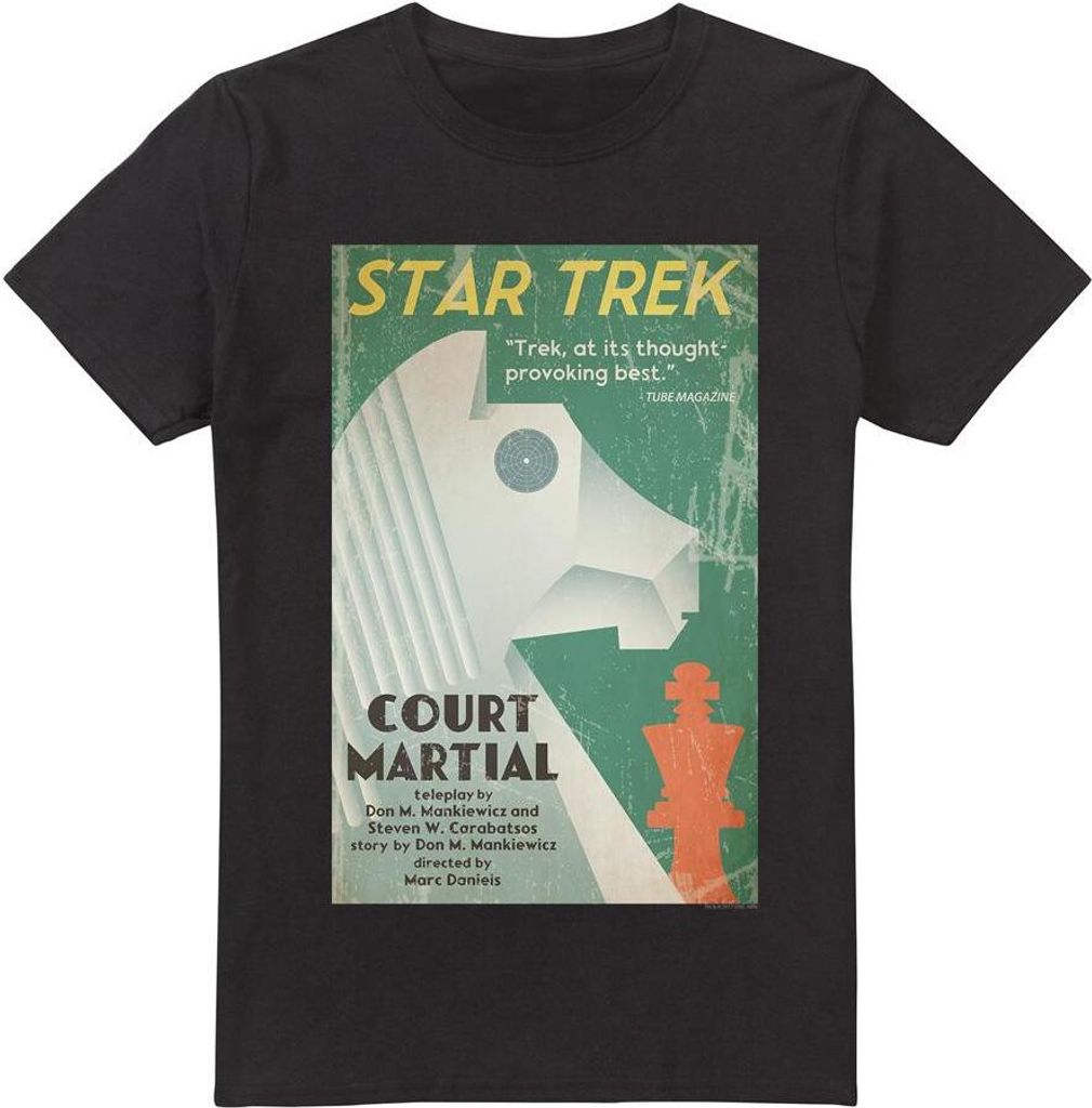 Star Trek - "The Original Series Episode 20" T-Shirt für Herren TV13832 (S) (Schwarz)