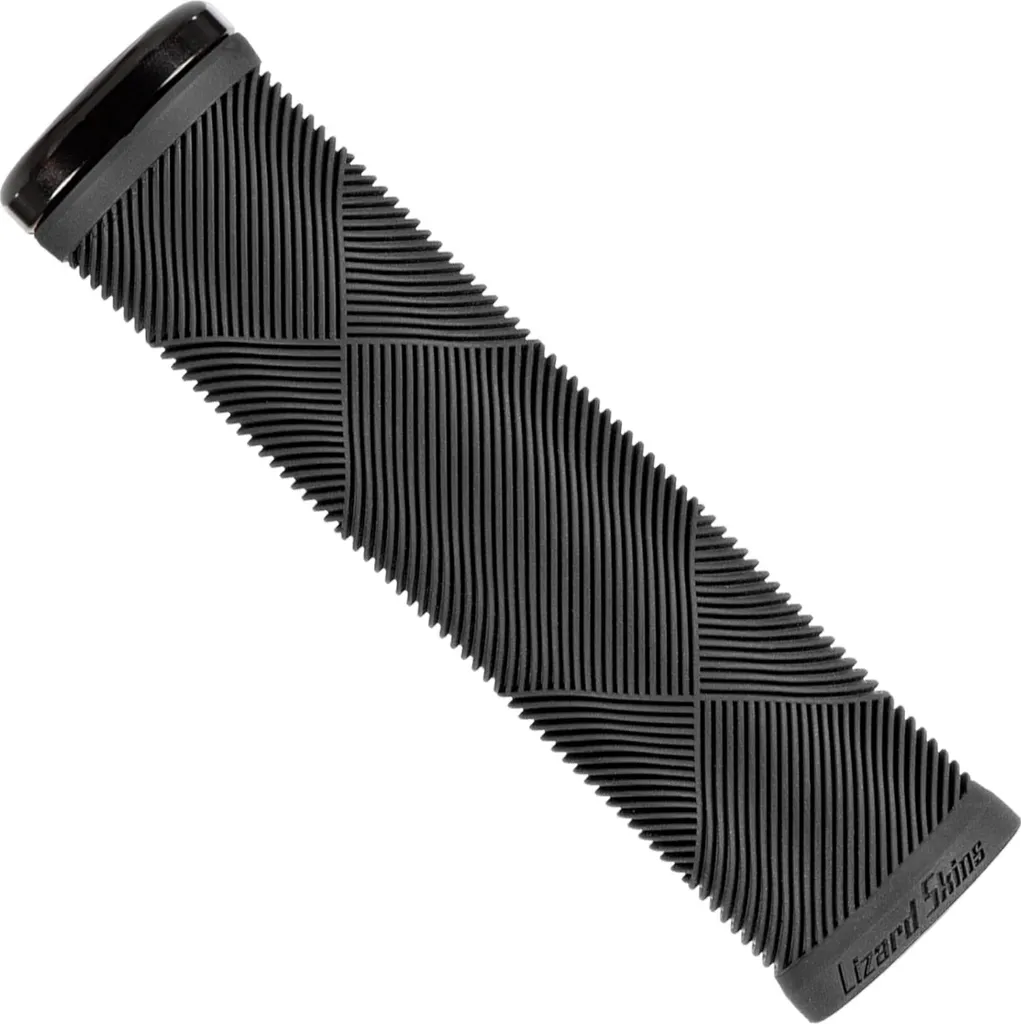 Grips VTT Lizard Skins Strata Jet Black : Confort et Grip LOSTR100