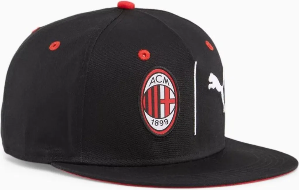 Regalo AC Milan: Cappello Puma Flatbrim 02467801 Originale