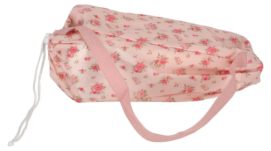 Lit de poupée pliable rose fleur : gagnez de la place dans la chambre