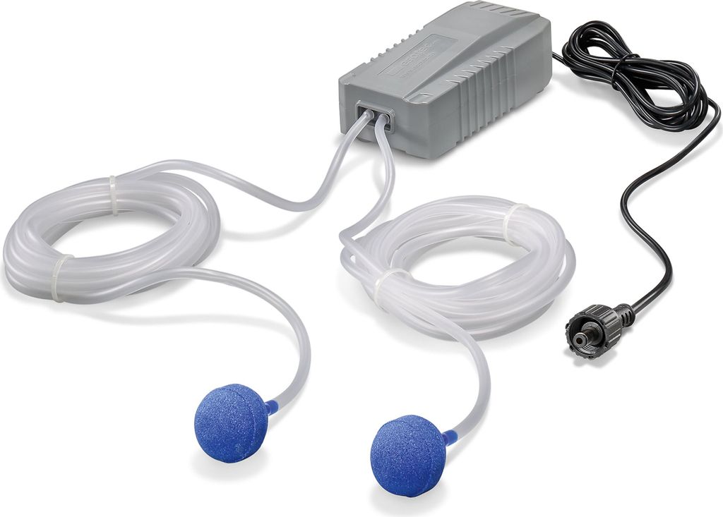 esotec Solar Einzelpumpe Ersatzpumpe Teichbelüfter-Pumpe DUO 200 PRO IP44 101851