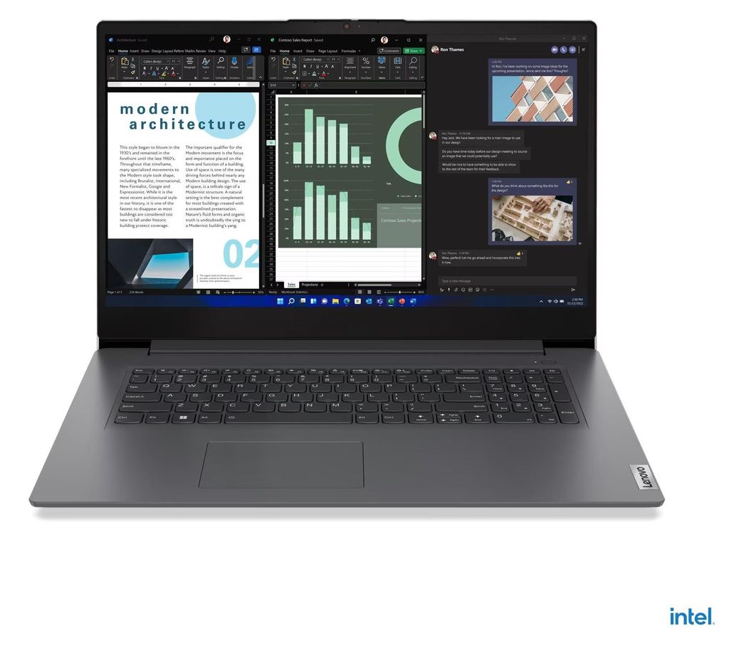 Lenovo V17 G4 17,3" FHD Intel Core i3 4.5GHz 16GB 1000GB Produktbild 