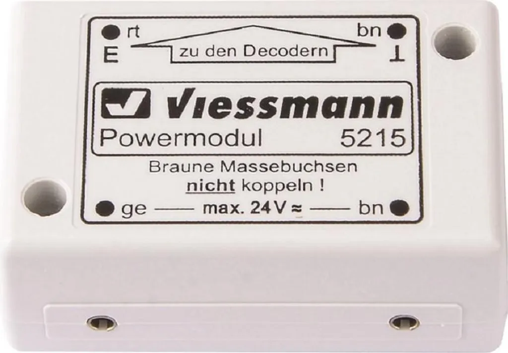 Évitez les scintillements LED avec le module Viessmann 5215 Powermodul 2A - 2