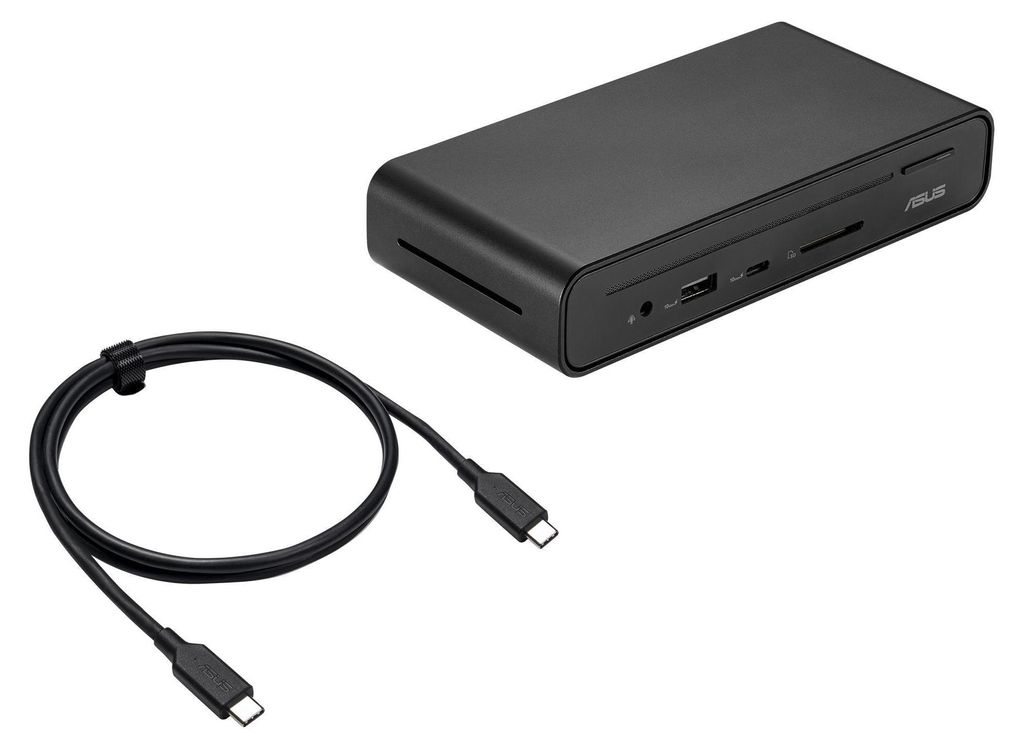ASUS Triple Display USB-C Dock Duo DC301, Kabelgebunden, 90 Produktbild 