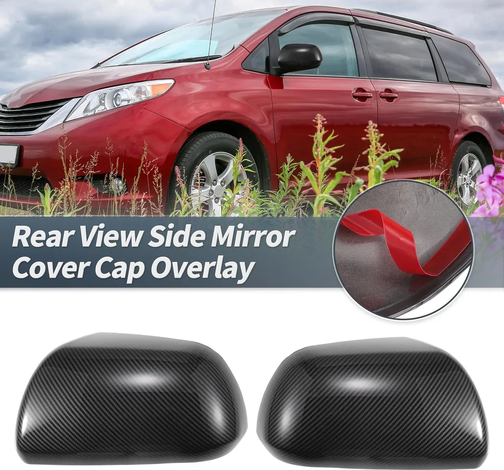 Personnalisez Votre Toyota Sienna 2011-2020 avec ces Coques Carbone