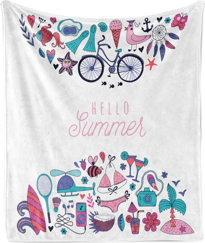 Abakuhaus Coperta da Esterni Pile 125x175 cm - Articoli da Spiaggia