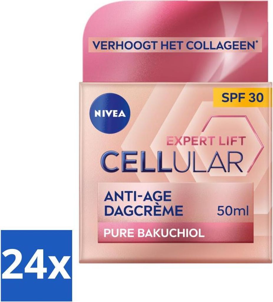 NIVEA – CELLular Expert Lift Tagescreme – Anti-Aging Creme – LSF 30 – Für jeden Hauttyp – Mit Bakuchiol & Hyaluronsäure – 50 ml - Vor...